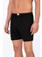 Erkek Pamuklu Penye Paçalı Boxer 3'lü Paket – Rahat & Dayanıklı | Siyah K0043 6
