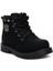 Polact Patik 24050 Siyah Nubuk Kız Çocuk Bot & Bootie DM05C24050 2