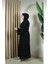Kadın Taşlı Abaya 3