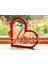 Love Yazılı Kalp Tasarımlı 3D Dekor – Sevgililer Günü Hediyesi 2