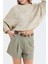 Pensli Kemerli Kışlık Şort Çağla 5