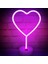 Kalp Tasarımlı Işıklı Neon LED Lamba 1