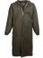 Liman, Avci, Balıkçı, Kurye Kapüşonlu Pardösü Yağmurluk - Haki -Vlmr 1