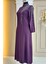 Elisa Abiye Elbise Violet 3