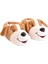 Unisex Yumuşak Taban Sevimli Köpek Panduf Yetişkin ve Çocuk Kız ve Erkek Panduf 6