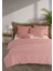 Chıc %100 Pamuk Ranforce Akay Kırmızı Ipliği Boyalı Nevresim Takımı Tek Kişilik - 160X220 cm 2