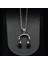 565 Headphone Gümüş Kolye 1