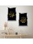 Gümüş Aynalı Pleksi Çerçeveli Siyah Arka Planlı Muhammet ve Allah Lafzı Ikili Mdf Tablo Seti 2