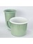 Dışı Yeşil Içi Beyaz Emaye Kupa Büyük 350ML 3