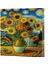 Van Gogh 10 - Ayçiçekleri Çizgili Yan Boyamalı Defter 1