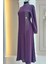 Duru Abiye Elbise Violet 1