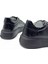 Nova Siyah Hakiki Rugan Basic Kadın Sneaker 5