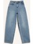 Baggy Fit Yüksek Bel Düz Paça Uzun Jean Pantolon D7964AX25SP 6