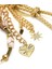 Kadın Altın Zincir Detaylı Boncuklu Metal Charm 000A2D471014 5