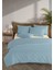 Chıc %100 Pamuk Ranforce Akay Mavi Ipliği Boyalı Nevresim Takımı Çift Kişilik - 200X220 cm 2