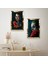 Gold Aynalı Pleksi Çerçeveli Joker Ikili Mdf Tablo Seti 2