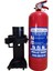 2kg Yangın Tüpü ve Plastik Aparatı 2li Set 1