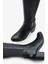 Jutti Kadın Dolgu Topuklu Günlük Bot - Siyah 4