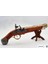 England 18TH Flintlock Pistol Koleksiyon Obje 36CM 1