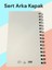Pullu Simli 14X21 Spiralli Pvc Hologramlı Defter 224 Sayfa Ivory Premium Seri 3