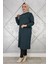 Kadın Düğme Detaylı Tesettür Tunik 2