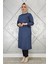Kadın Düğme Detaylı Tesettür Tunik 2