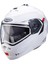 Duke x Tour Çene Açılır Motosiklet Kaskı Metal Whıte 1