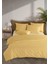 Chıc %100 Pamuk Ranforce Akay Sarı Ipliği Boyalı Nevresim Takımı Çift Kişilik - 200X220 cm 2