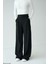 Kadın Yüksek Bel Palazzo Cepli Pantolon 1