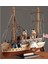 Dekoratif Retro Metal Yolcu Gemisi Vintage 31CM No.3 4