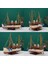 Dekoratif Retro Metal Yolcu Gemisi Vintage 31CM No.3 5
