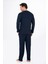 Erkek Düğmeli Yaka Pijama Takımı | Lacivert 031 4