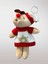 Yılbaşı Temalı Peluş Anahtarlık Çanta Süsü Ağaç Süsü Dekor Süsü Hediye (13-15 Cm) (KOD:122) 1
