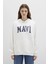 Pamuklu Şardonlu Oversize Fit Kapüşonlu Sweat Bayan Sweat 1600361 4