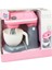 Gerçekçi Çırpıcısı Hareketli Sesli Işıklı Blender Yoğurucu Oyuncak Pembe Mavi 17 Cm. 2