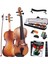 Dante VL-200SBR 4/4 Akustik Keman Seti (Tam Boy-Açık Kahve) 2