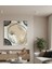 Modern Çiçekli Soyut Kanvas Tablo | Çiçek Motifli Minimalist Duvar Dekoru Modern ve Dekoratif Tablo 2