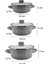 Mini Tencere Seti Emaye 6 Parça Saklama Kabı Seti 7
