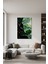 Soyut Yeşil Siyah Duvar Kanvas Sanat Baskısı | Modern Salon Dekorasyonu 1