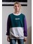 Cut And Sew Relaxed Fit Crewneck Sweatshirt 1