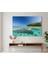 Huzur Veren Yaz Temalı Kanvas Baskı | Salon ve Banyo Için Egzotik Ada Manzarası 3