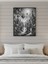 Çerçeveli Siyah Beyaz Puzzle Tablo, Yetişkin Siyah Beyaz Çerçeveli Modern Puzzle Tablo 2