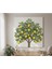 Modern ve Minimalist Yeşil ve Sarı Limon Ağacı Kanvas Tablo 1