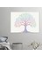 Hayat Ağacı Kanvas Tablo - Modern ve Renkli Tablo,feng Shui Renkli Hayat Ağacı Kanvas Tablosu 2