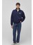 Boxy Fit Yarım Fermuarlı Dik Yaka Sweat Erkek Sweat 0S10208 2