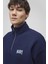 Boxy Fit Yarım Fermuarlı Dik Yaka Sweat Erkek Sweat 0S10208 4