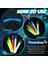 Karanlıkta Yanan Asılabilir Ip Aparatlı Glow Stick Lamba Seti 15CM 4