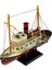 Dekoratif Retro Metal Balıkçı Teknesi Vintage 33CM No.2 5
