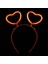 Glow Stick Karanlıkta Yanan Fosforlu Kalp Taç 12 Adet 5