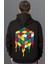 Rubik Zeka Küpü Renkli Kombinasyon Akışkan Baskılı Sweatshirt Unisex Kapüşonlu Hoodie 1